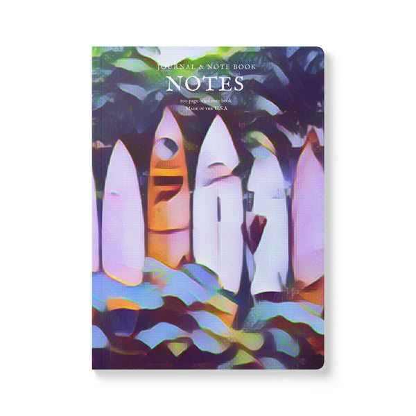 Surfboards Softcover Journal