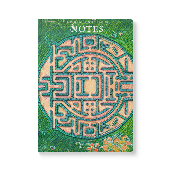 Lined Journal - Labyrinth Inspired