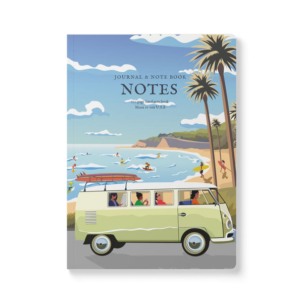 VW Van Journal - Softcover Lined Journal