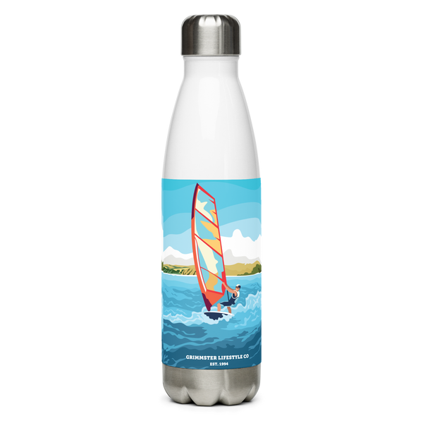 Windsurfer Stainless Steel Water Bottle