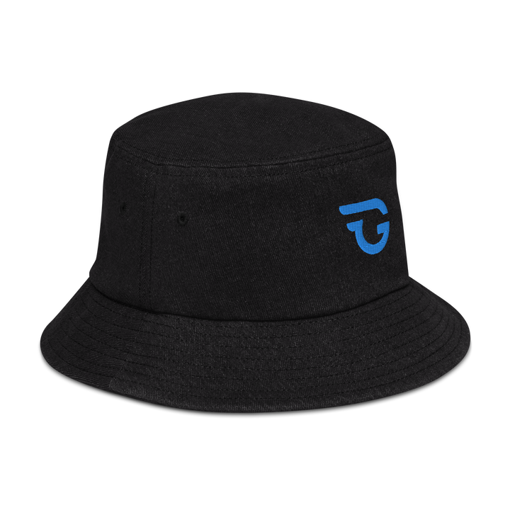 Grimmster Trademark Denim bucket hat - GRIMMSTER 