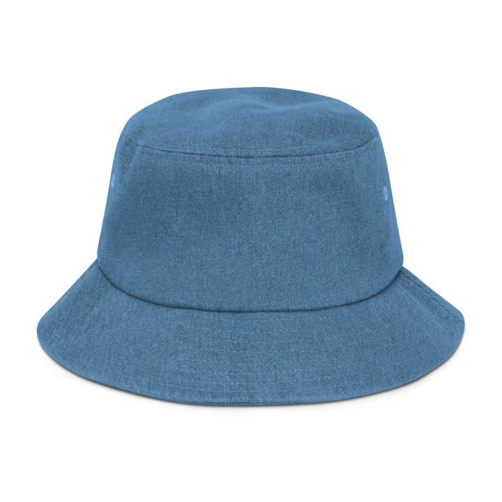 Grimmster Trademark Denim bucket hat - GRIMMSTER 