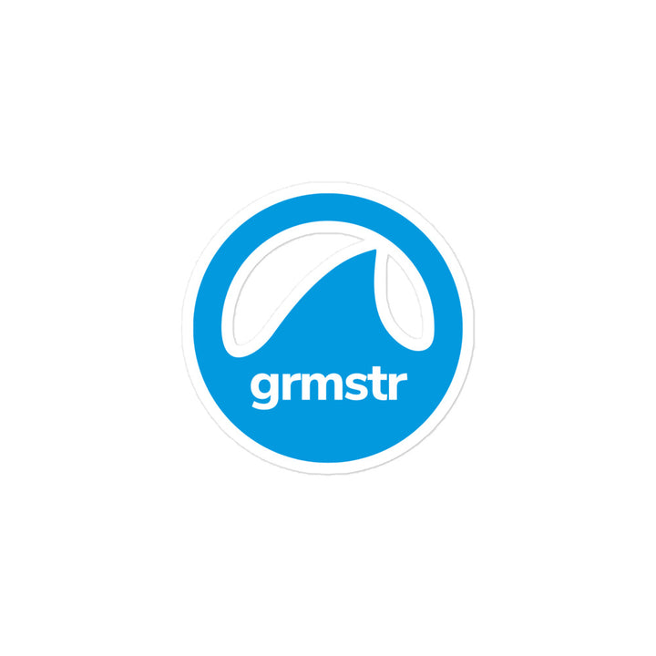 grmstr surf sticker - GRIMMSTER 