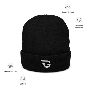 Ribbed knit beanie - GRIMMSTER 